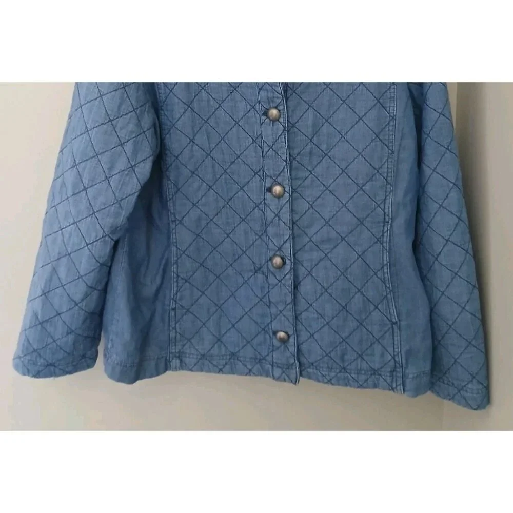 Chico's Quilted Jacket - Picture 4 of 11